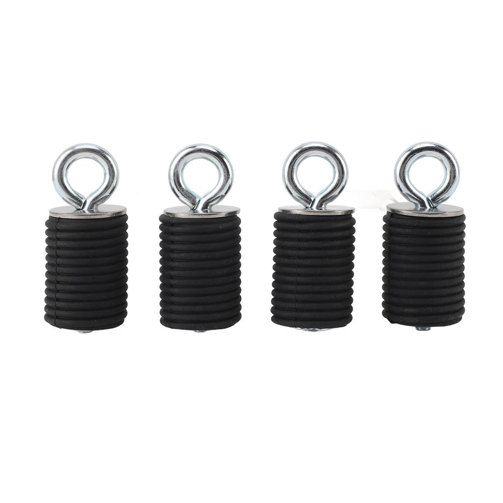 4PCS ATV Lock Ride Tie Down Anchors 1.45in Rubber Stainless Steel UTV Anchor Replacement for Polaris Ranger