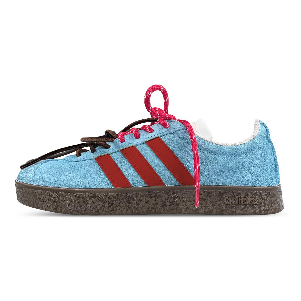 

Adidas Neo Vl Court Slip Resistant Waterproof Low top Skateboard Shoes Unisex Red Blue HQ1802(Team116-ad) 36⅔