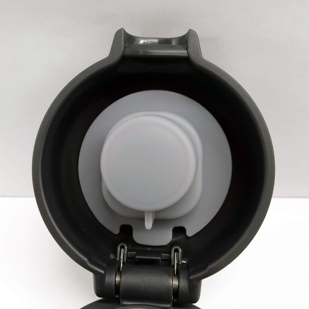 The-peacock Thermos Industry (The-peacock) Peacock Water Bottle, One-Touch Water Refill, 280ml, Dark Navy, AKH-28 AK