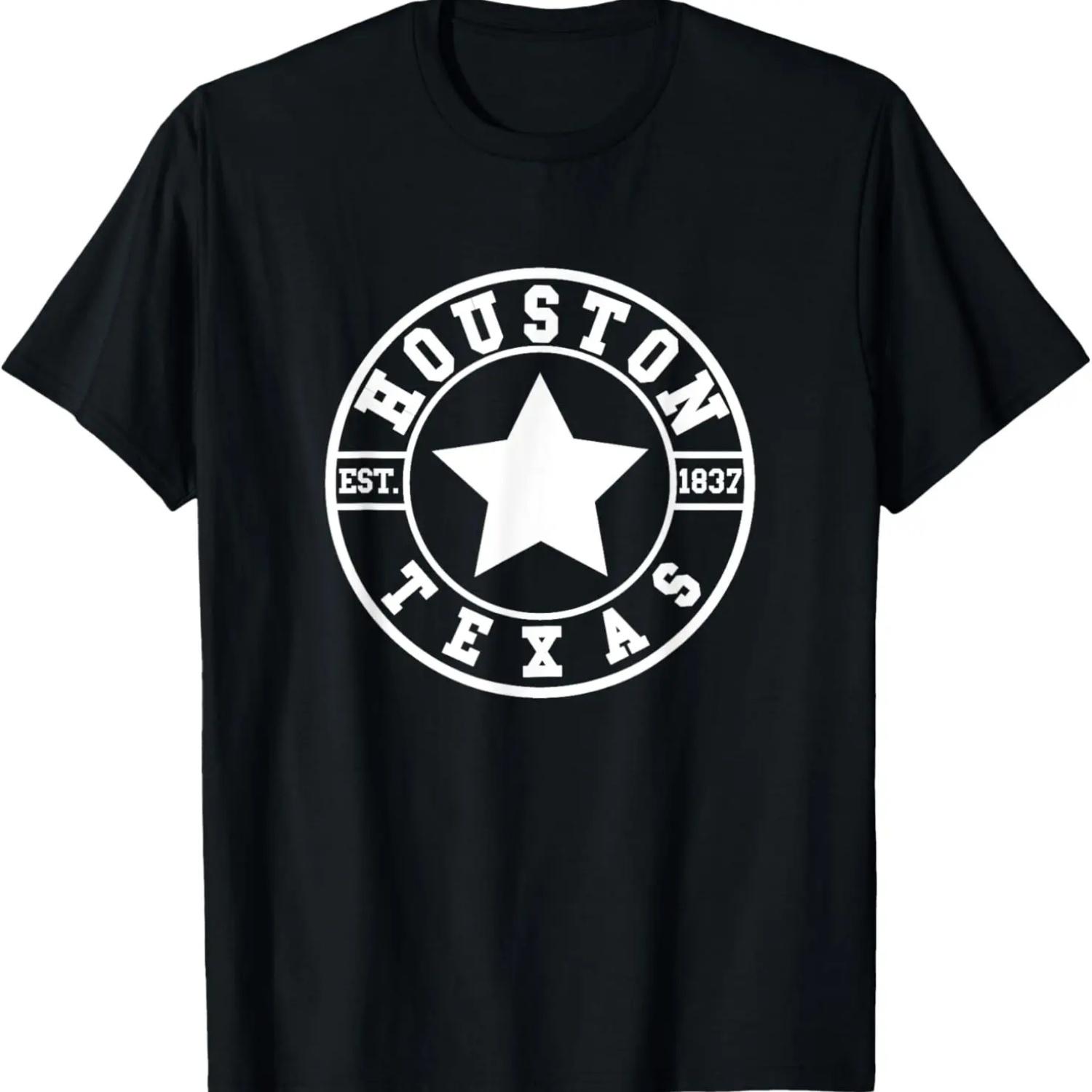 

Houston - Texas - Athletic Throwback Design - Classic T-Shirt S чёрный