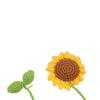 Handmade Car Handmade Crochet Sunflower Crochet Sunflower Car Mirror Accessories  Accessories