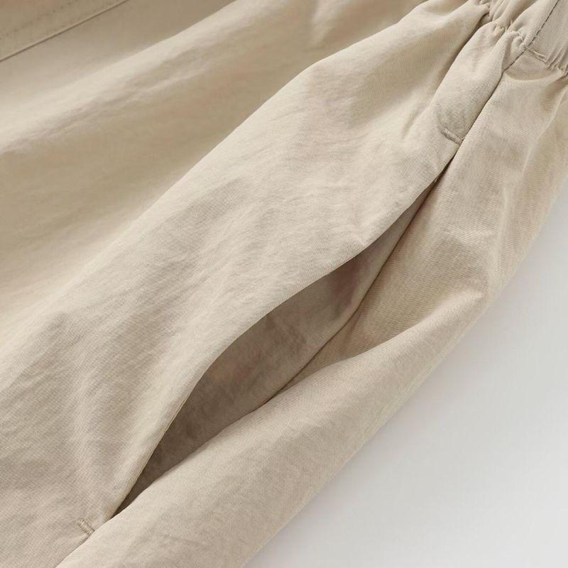 Kaslead New Arrival Women's Clothing Fashion Style Fashion Minimalist Balloon Version Midi Dress 4391514