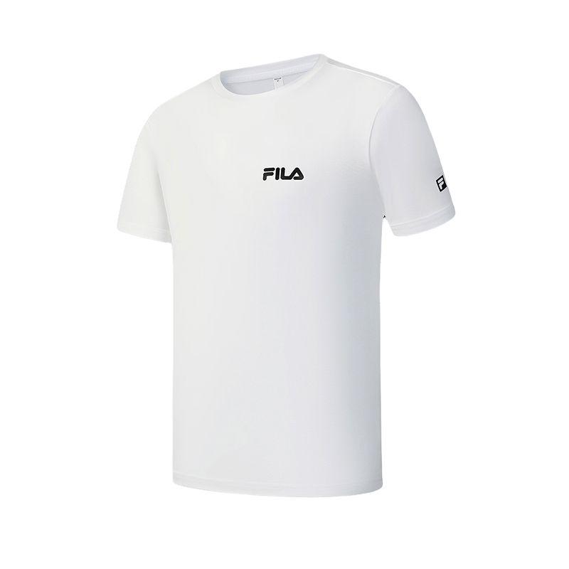 New FILA Fitness T Shirt Men's Jade White A51M521108F-WT
