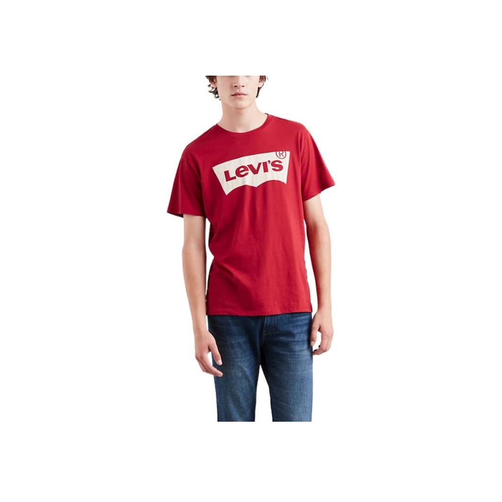 T-shirt Imprimé Logo Levis SS22 Homme T-shirts Rouge 177830141