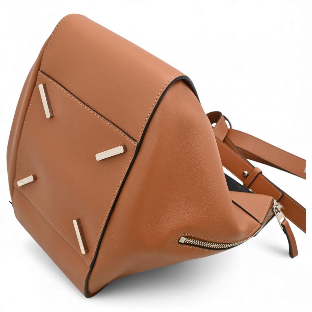 Autentic LOEWE Hammock Geantă de Umăr Mică 2WAY Maro lo2297hh Folosit