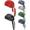 JHYWELL Cotton Dew Beanie Skull Cap Helmet Liner Doo Rag Bandana Welder Welding Sweat Do Rags for Men and Women