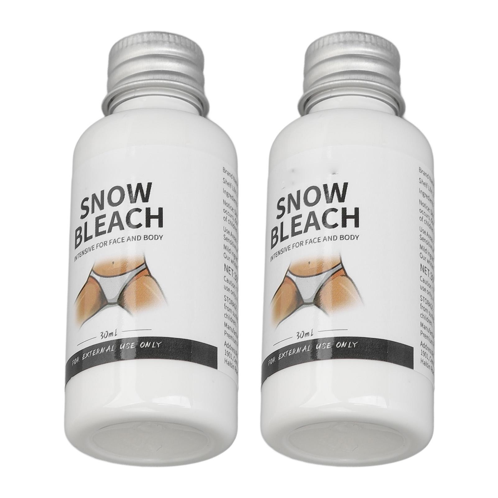 

2pcs Dark Skin Bleaching Cream Greasy Prevention Moisturizing Underarm Thigh Skin Melanin Removal