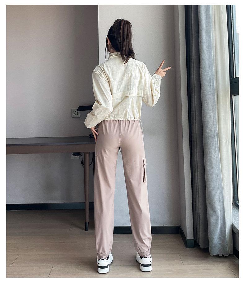 Women's 2024 Summer Climbing Set: Casual Street Style Pants & Loose Sweatshirt with Sun Protection for Outdoor Hiking