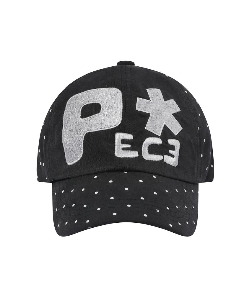 BAUF Piece Big Logo Ball Cap [Dot Black]