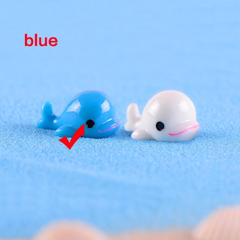 Cute Mini Animal Dolphin Swan Micro Landscape Fashion Garden Living Room Home Decor
