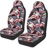 Purple Butterfly Galaxy Auto Car Seat Cover for Cars, Trucks, Vans, SUV, Vehicle Seat Cover Auto Saddle Blankets Driver Seat Protector Covers Full