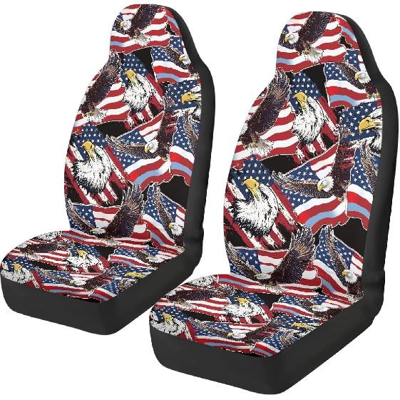 Purple Butterfly Galaxy Auto Car Seat Cover for Cars, Trucks, Vans, SUV, Vehicle Seat Cover Auto Saddle Blankets Driver Seat Protector Covers Full