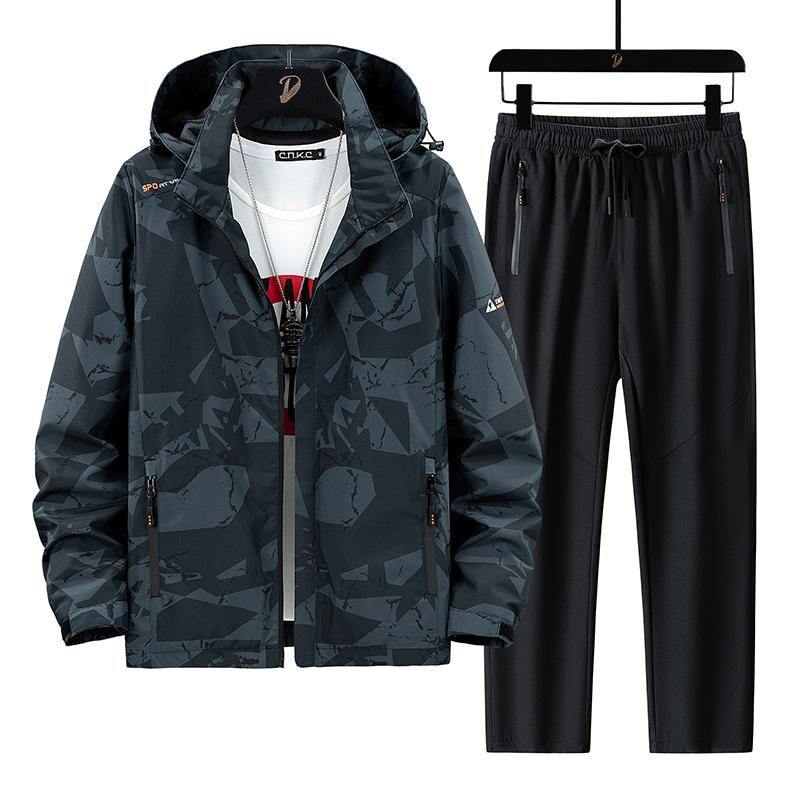 Charge Jacket Outdoor Hiking Suit Couple Set Spring and Autumn Jacket Men