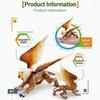 Simulation Mythical Creature Model PVC Chinese Dragon Griffins Collectible Figurine Miniature Mythical Animal Toy Home Office Desktop Decoration
