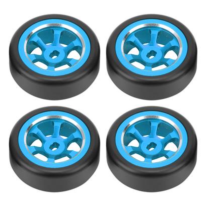 4pcs Aluminum Alloy Drift Tire RC Car Accessories Fit for Wltoys K969 K989 P929 1 28 RC