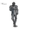 Historical Ornament Medieval Knight Bookshelf Decor, Armored Statue, Unique Gothic Library Figurine for Gifts Book Lovers Lovers, Fantasy Home