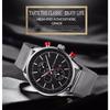 CURREN New Men's Watch Men's Watch Stainless Steel Mesh Calendar Watch