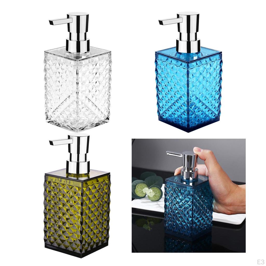 Clear Liquid Dispenser Bottle for Kitchen and Bathroom Use