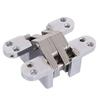 180 Degree Cross Hinge Zinc Alloy Swing Hinges Concealed Hinges  for Folding Door