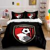 Motivo del logo AFC Bournemouth. Set lenzuola Set copripiumino Copripiumini Federe(1 * Copripiumino 2 * Federe senza imbottitura per piumino)