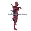 Deadpool Superhero Lycra Bodysuit Halloween Cosplay Costume