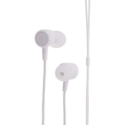 Audio Technica ATH CKL220 WH Weiß Kopfhörer ohne Fernbedienung