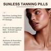 Sunless Tanning Pills with Carotenoid Blend for Natural Glow (60 Capsules)