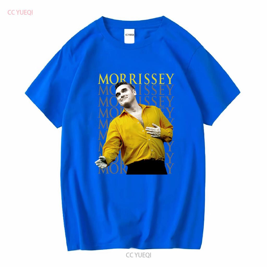 Vintage Morrissey UK Tour British Pop T Shirt Size M Vintage Washed Stretched Soft Versatile Breathable Top For Everyday Wear