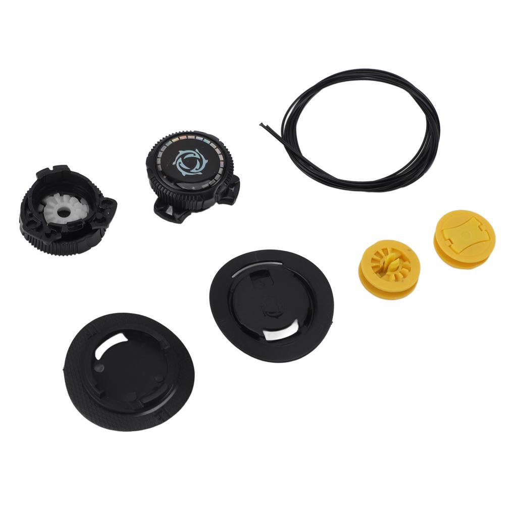 4 Sets Schnürsenkel mit drehbarer Schnalle, Stahldraht, elastisch, ohne Binden, Schwarz, Größe S