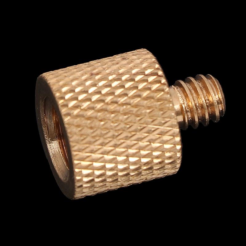 1 bucată trepied cameră filet șurub Adaptor 3/8 la 1/4 mamă convertor alamă