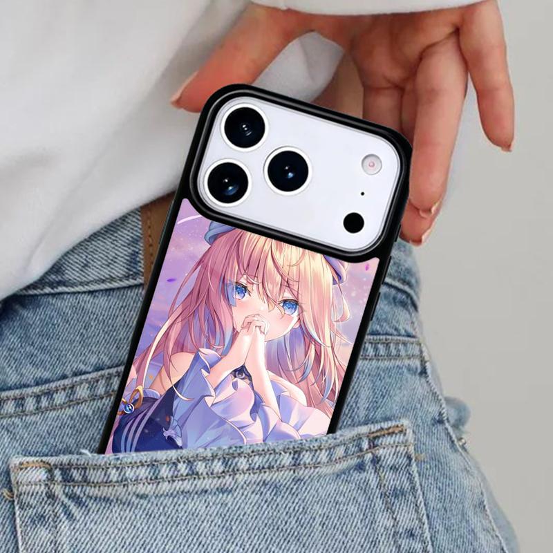 Genshin Impact Sangonomiya Kokomi Phone Case for iPhone 16e 15 14 13 12 17 Pro Max Plus Air 17pro Cover Coque