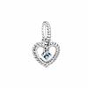Einfacher 925er Silber Glas Anhänger, gleicher Stil für Männer und Frauen, Partner Modell 798854C01