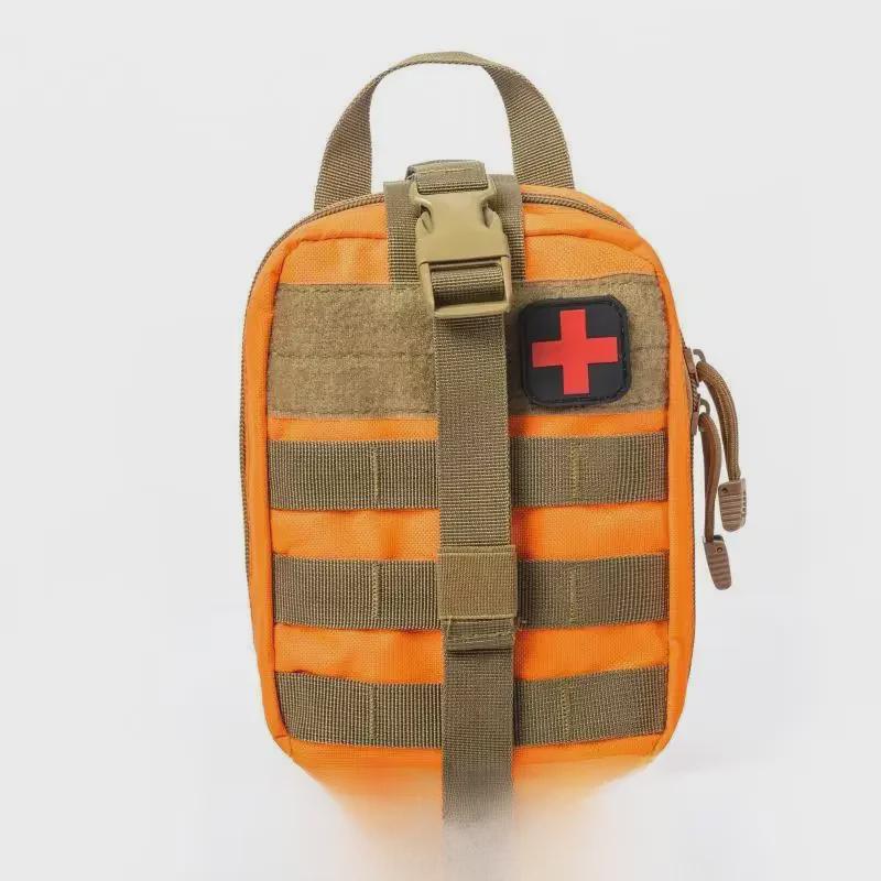 Camouflage Tactical Medical Kit for Outdoor Hiking and Camping