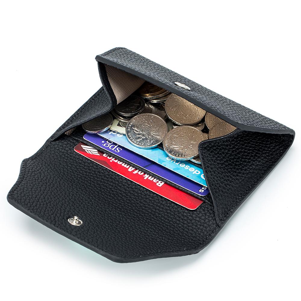 Zency Women's Genuine Leather Wallet Case Small Fashin High Quality Credit Card Bag Money Bags Female Coin Purse Organizer Pouch