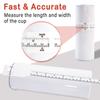 with End Insert Width Measurer Baby Head Circumference Measure Tape Cup Blanks Tumbler