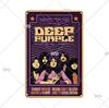 Retro Famous Rock Band Tin Sign Singer Poster Metal Plaque Vintage Metal Plate For Coffee Bar Pub Man Cave Room Home Wall Decor