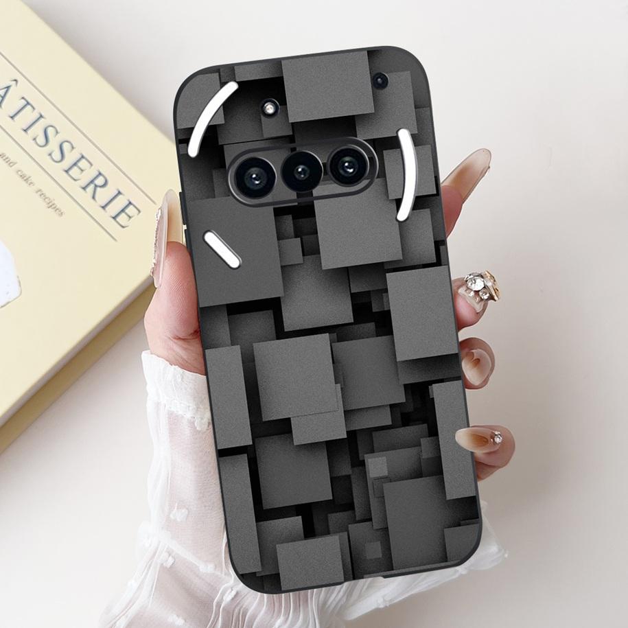 Para Funda Nothing Phone 3A A059 Lindo Dibujo Animado Panda Astronauta Silicona Suave Negro Mate Cubierta Para Nothing Phone3a Pro A059P Fundas