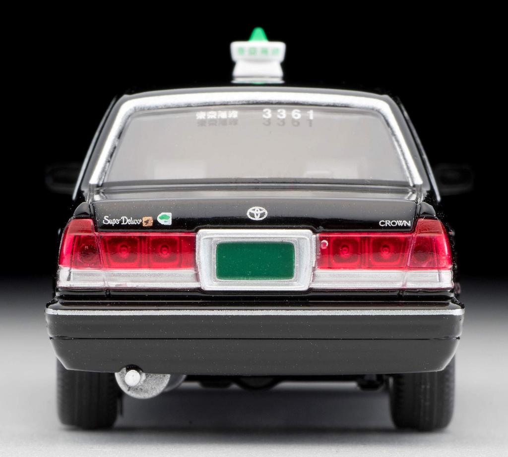 Tomica Limited Vintage Neo 1/64 Scale LV-N219a Toyota Crown Sedan Tokyo Wireless Taxi (Black) Finished Model (Product Number: 312437)