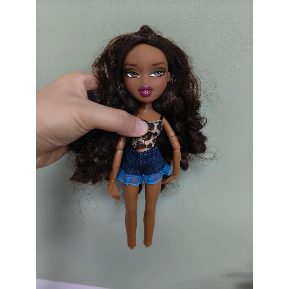 Bratz Head Body Clothes Fur Tops Coat For 30cm Doll