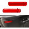 For Red Interior Side Door Panel Courtesy Light Cover Chevy Silverado GMC Sierra 1500 2500 3500 HD Suburban Avalanche Tahoe Yukon XL Pack of 2