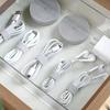 Cuttable Hook Loop Cable Organizer Tape With Strong Adhesion And Reusable Design Perfect For Home Office Desk Cable Management