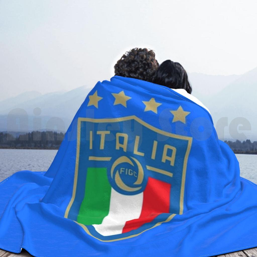 Italia Figc Blanket For Sofa Bed Travel Italia Italy Figc World 4 Stars Soccer Football Legends