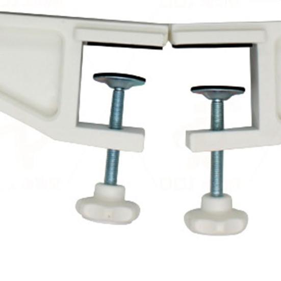 Table Tennis Net Set Professional Training Practice Ping Pong Net with Clamps Adjustable Table Tennis Net Clamp Post Set