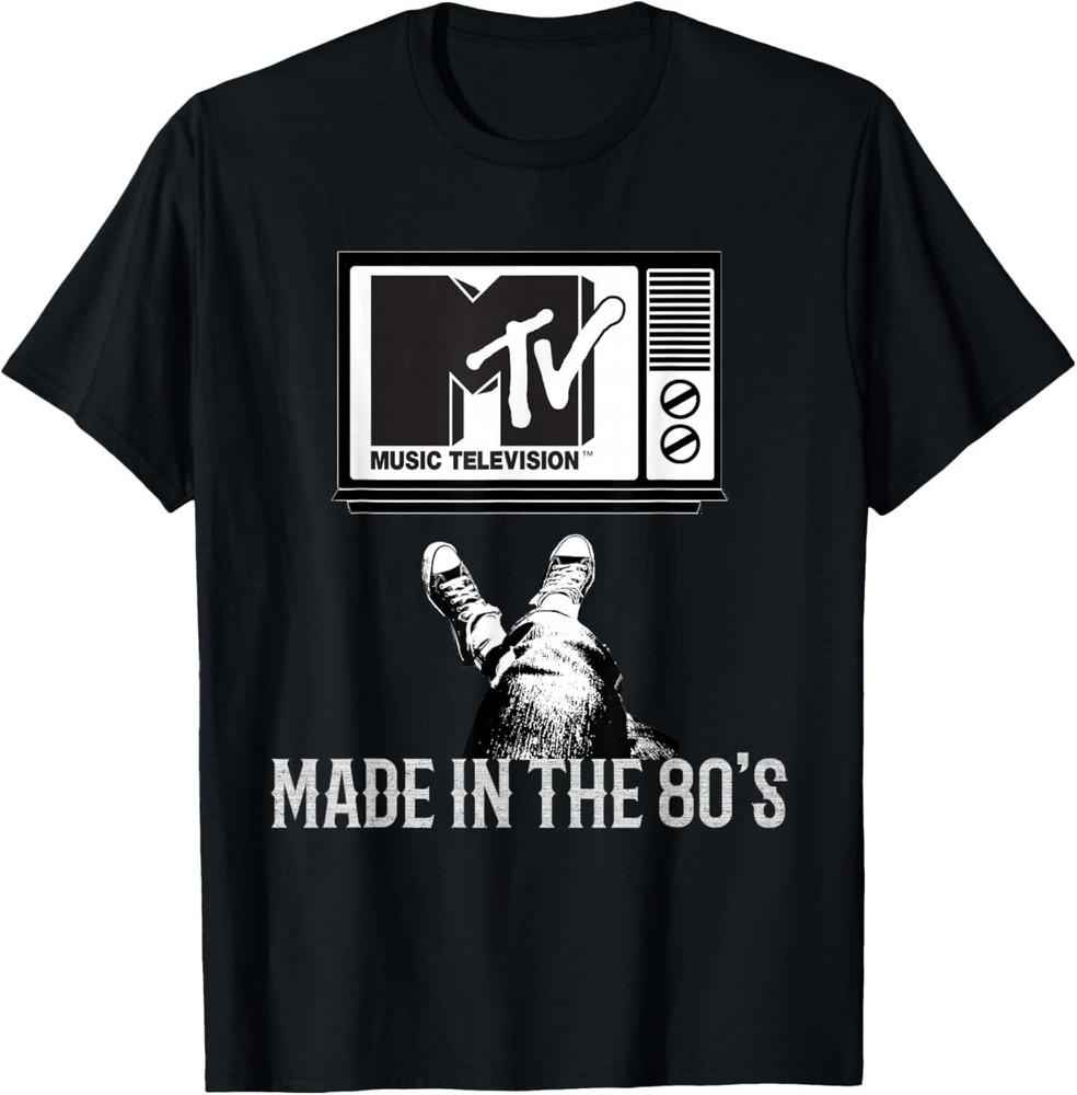MTV Made in The 80 s Vintage Shirt for MTV Fans Men Women T-Shirt Unisex T-Shirt L