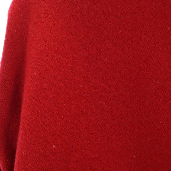 Melton 70er Vintage Oberbekleidung Made in USA Hemdjacke M Rot Herren Gebraucht
