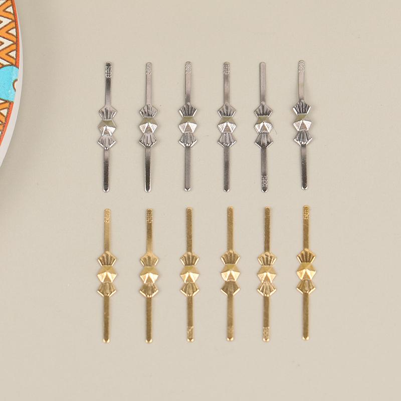 500 Stück/Beutel 25 mm Metall Schmetterlingsschnallen Verbinder für Pendelleuchten Teile