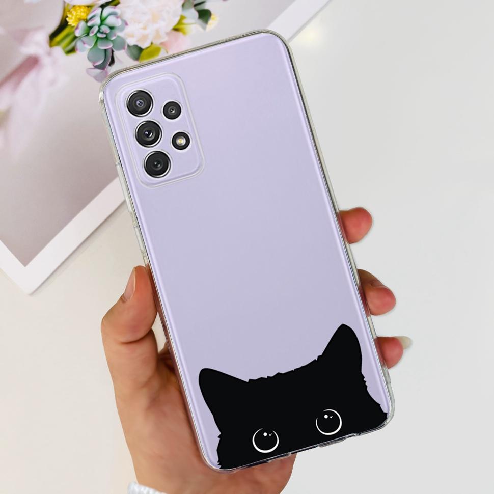 For Samsung Galaxy A53 5G Case Soft Silicone TPU Back Cover For Samsung A53 SM-A536B/DS Case 6.5" Phone Cover Shockproof Bumper