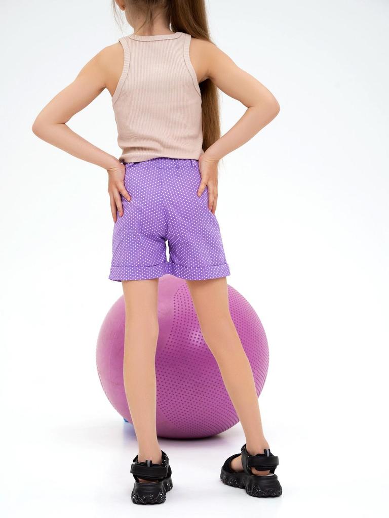 Pantaloncini di cotone a pois ISSA Plus