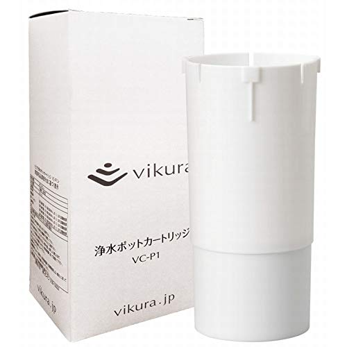 

Vikura Water Purification Pot Cartridge x 2 Set (Vikura) [VC-P1] [Water Purifier] [Zenken]