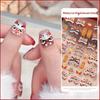 2026 Chinese New Year Cat Lion Headgear 3D Nail Stickers